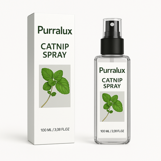 Purralux Natural Catnip Spray – Makes Sticks Irresistible & Long-Lasting 50ML